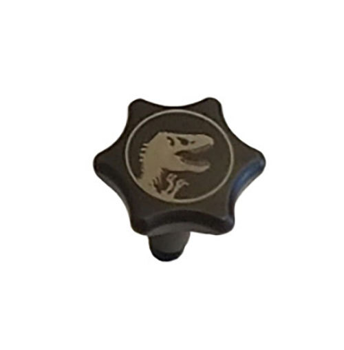 Marlin T-Rex Lever Takedown Screw enables quick lever removal for easy cleaning and lever swaps, made from durable 4140 chromoly steel with a black nitride finish.